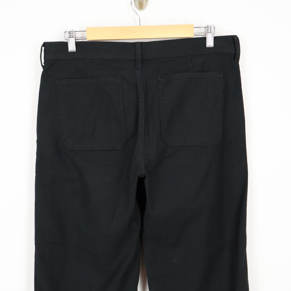 J.Crew Camp Pocket Wide Leg Pant Black Size 28 Petite NWOT - Picture 5 of 6